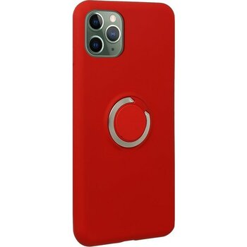 Fitcase iPhone 11 Pro Kılıf Nano Ring Arka Kapak - Kırmızı