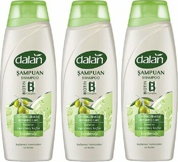 Dalan Şampuan Zeytinyağlı Bakım 450 ml x 3 Adet