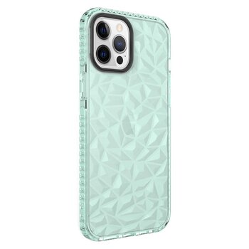Apple Iphone 12 Pro Kılıf Bumper Şeffaf Buzlu Kapak