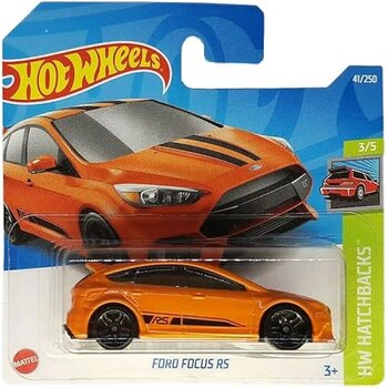 Hot Wheels - Ford Focus Rs - Hw Hatchbacks 3/5 - Hcx73 - Short Card - Turuncu - Mattel 2022