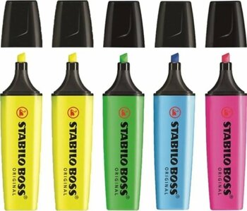 Stabilo Stabılo Boss Fosforlu Kalem 5'li Set