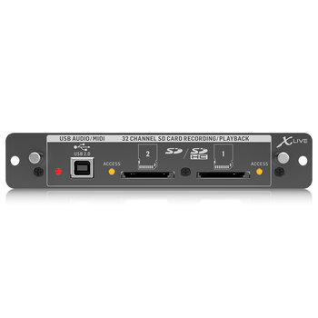 Behringer X-Live X32 Expansion Card For 32-Channel Live Recording/Playback