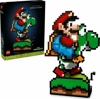 LEGO Super Mario World: Mario ve Yoshi 71438 18+ 1215 Parça Yapım Seti