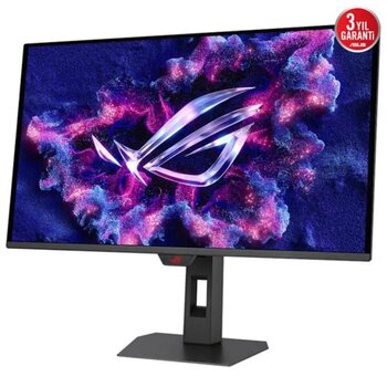 Asus Rog Strix Oled Xg27aqdpg 26.5 Inç 500hz 0.03ms 2k Qhd Adaptive Sync Qd-Oled Pivot Gaming Monitör