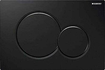 Geberit Sigma Kumanda Kapagi Cift Basmali Siyah 115.770.dw.5