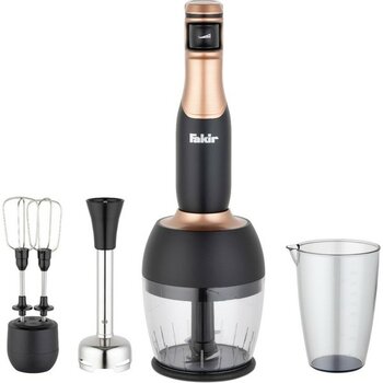 Fakir Speed Lucca Blender Seti 1000 W Güç, 900 ml Kapasite, Şık Siyah ve Gri Renk ile