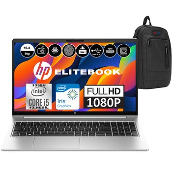 Hp Elitebook 650 G10 Intel Core I5 1335u 16gb 2tb Ssd Intel® Iris® Xᵉ Freedos 15,6" Fhd Taşınabilir Bilgisayar 8a573eaf08 + Weblegelsin Çanta