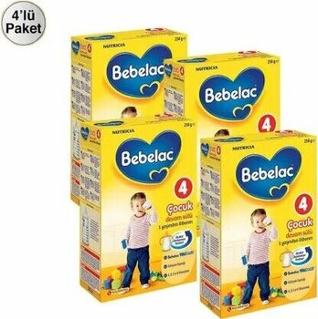 Bebelac 4 1+ Yaş 4x250 gr Devam Sütü