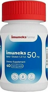 İmuneks Beta Glucan 1,3/1,6 50 mg 40 Kapsül Sıfır