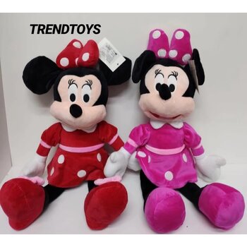 Minnie Mouse Peluş Oyuncak 50 Cm Kırmızı