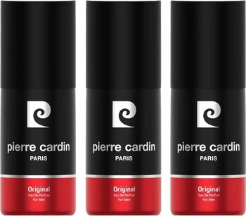Pierre Cardin Original Erkek Parfüm Seti Edp 100 ml x 3 Adet