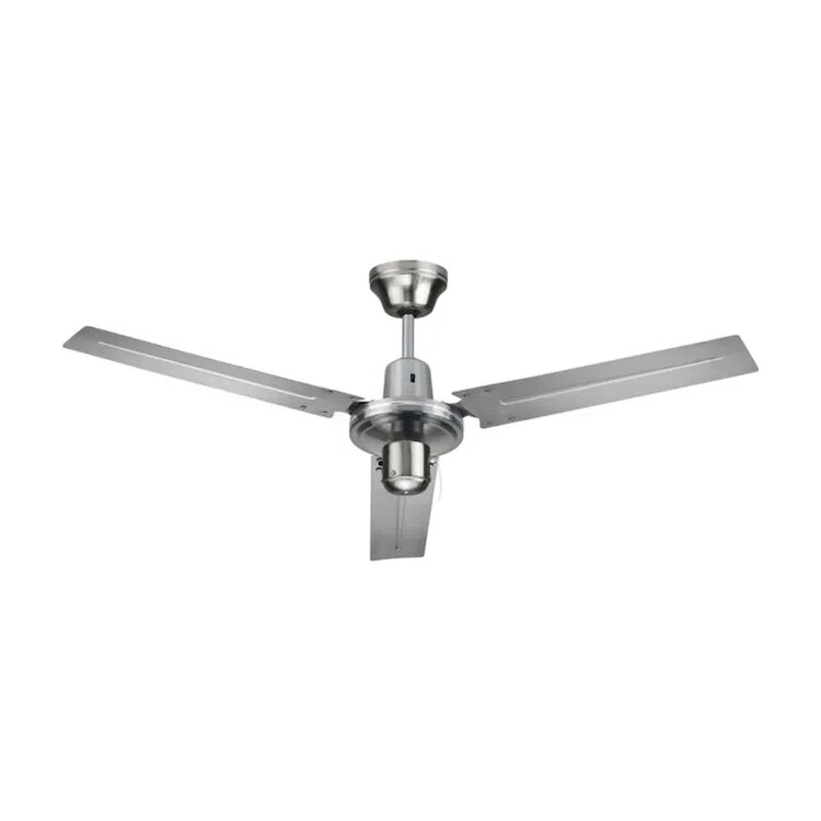 Kaşkar K48005 48" Krom 3 Kanatlı Tavan Vantilatörü