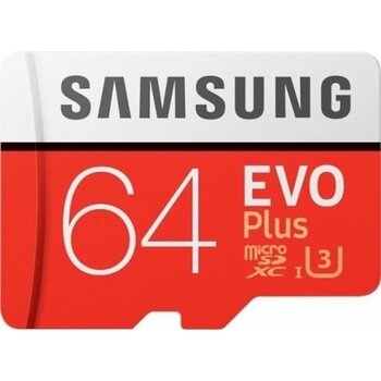 Samsung Evo Plus 64gb 100 Mb/s Microsdxc Kart (sd Adaptör) Mb-mc6