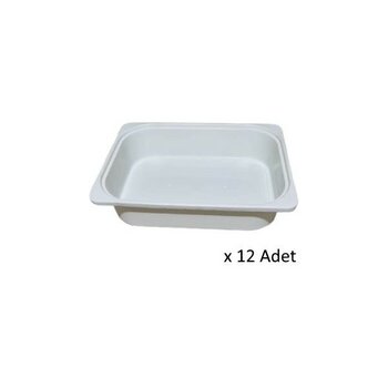 Kenzlife Çamaşır Mutfak Sepeti Byz 10*040*30 Plastik Sepet 12 Adet