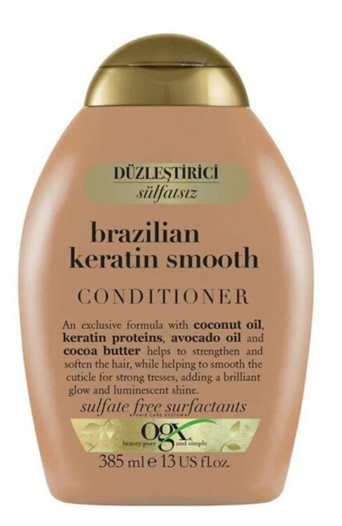 Ogx Düzleştirici Brezilya Keratin Saç Bakım Kremi 385 Ml