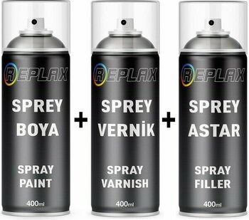 Renault Clio 186 Metalik Bej Sprey Rötuş Boyası+Vernik+Astar