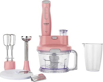 Schafer Meister Multi 1500 ml 1000 W Pembe Blender Seti