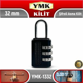 YMK YMK-1332 32 mm Şifreli Asma Kilit