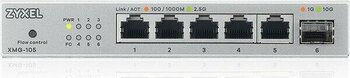 Zyxel XMG-105HP 5-Port Poe 2.5g Multi-Gig Unmanaged Switch