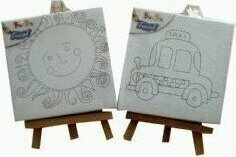 Bubu Şövaleli Mini Tuval