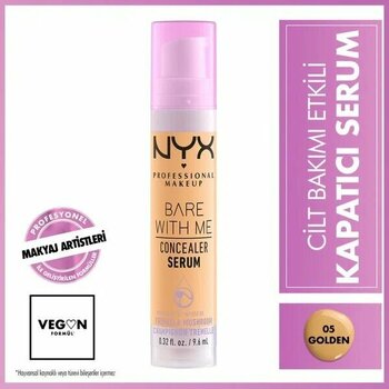 NYX Professional Makeup Bare With Me Concealer Serum Golden Likit Kapatıcı Serum
