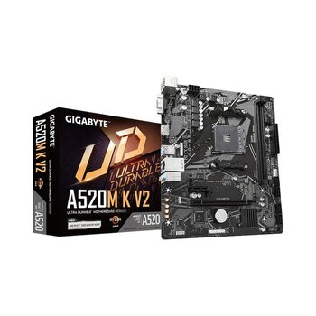 Gıgabyte A520m-k V2, 2xddr4, 1x M.2, D-sub, Hdmı, Am4 Soket Anakart