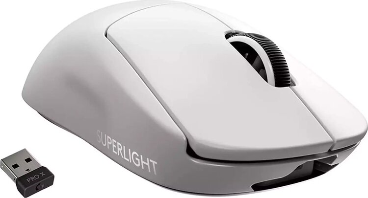 Logitech G PRO X Superlight Beyaz 5 Tuş Kablosuz 25600 DPI Oyuncu Mouse