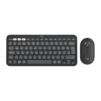 Logitech Pebble 2 Combo 920-012245 Klavye Mouse Seti Grafit