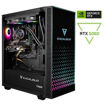 Casper Excalibur E65h.147f-ef60x-0rd Intel Core I7-14700f 64gb RAM 1TB SSD Nvıdıa Geforce RTX 5060 Freedos