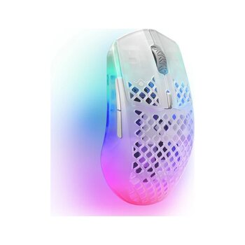 Steelseries Aerox 3 2022 Wireless Ghost Edition Gaming Optik Mouse Beyaz