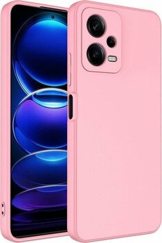 Zore  Xiaomi Redmi Note 12 Pro 5g Kılıf  Mara Lansman Kapak - Pembe