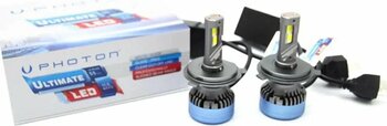 Photon Ultimate H4 12-24V Şimşek Etkili Led Xenon Far Ampulü Seti