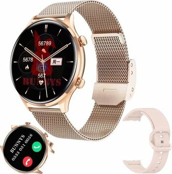 Bunnys Infinix Smart 8 Pro Uyumlu 1.32 İnç Su Geçirmez Akıllı Saat