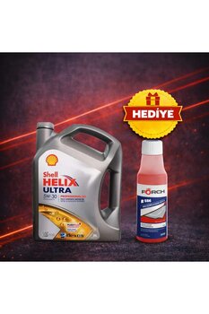 SHELL Helix Ultra Pro Ag 5W30 5 Lt Partiküllü Motor Yağı