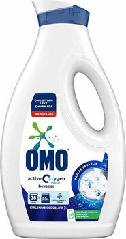 Omo Active Oxygen Etkisi Sıvı Çamaşır Deterjanı Beyazlar İçin 1690 ml