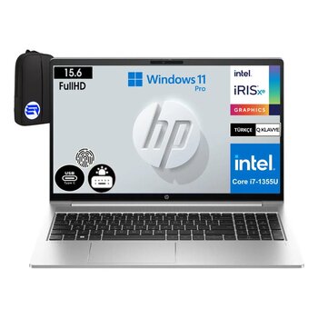 Hp Probook 450 G10 725q0eaep1 I7-1355u 24 Gb 512 Gb Ssd Windows 11 Pro 15.6" Full Hd Ips + Elektropasaj Çanta