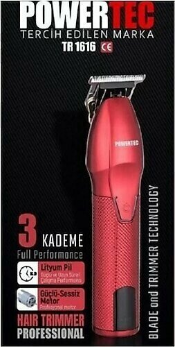 Powertec TR-1616 Saç ve Sakal Kesme Makinesi