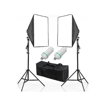 Deyatech 50 X 70 Cm Video Işığı Softbox Seti + 1.8 M Işık Ayağı
