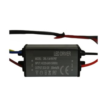1-3x1w Led Driver 350ma 3-12v Power Led Sürücü Ip67 Power Led Driver