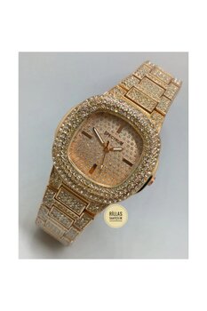 Spectrum Şık Tasarım Taşlı Kadın Kol Saati-taşlı Bayan Kol Saati