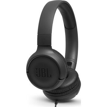 JBL T500 Mikrofonlu Kablolu Kulaküstü Siyah Kulaklık