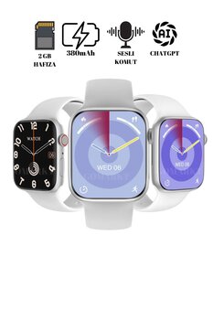 GoMarkt Watch 9 Pro Serisi 2 GB Hafızalı Harvox Pro Akıllı Saat Ios ve Android Uyumlu