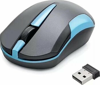Hadron HDX3407 Siyah-Mavi Optik Kablosuz Mouse
