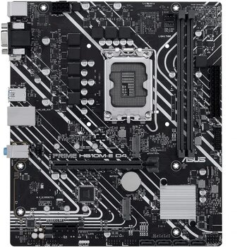 Asus Prıme H610m-E/Csm D4 Ddr4 M2 Pcıe Nvme Hdmı Dp Pcıe 16X V4.0 1700P Matx Kurumsal Anakart