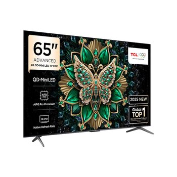 Tcl 65c6k 4k Uhd Qd-miniled 65" 144hz Google Tv