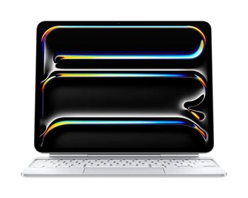 Apple Magic Keyboard Mwr43Tq/A 13" iPad Pro M4 Çip Uyumlu Türkçe Q Klavye Beyaz