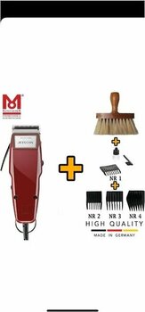 Moser 1400 Saç Kesme Makinesi Set Bordo