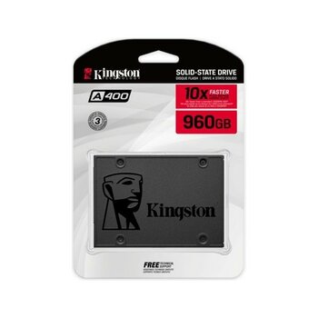 Sylar Kıngston SA400S37/960G 960GB 500/350MB/S 7mm Sata 3.0 SSD A400 - 1