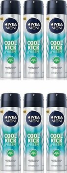 Nivea Men Cool Kick Fresh Erkek Sprey Deodorant 6 X 150 Ml