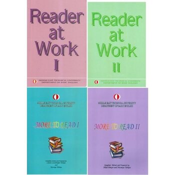 Odtü Yayıncılık Metu Reader At Work 1-2 More To Read 1-2 4'lü Set